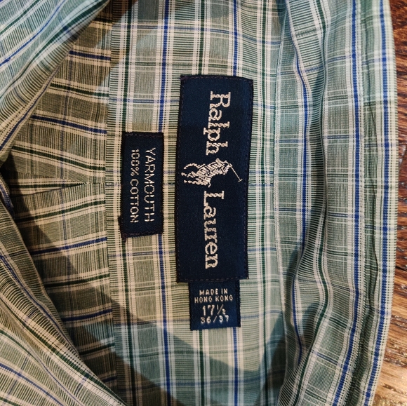 Ralph Lauren yarmouth check long sleev button down - Picture 6 of 6